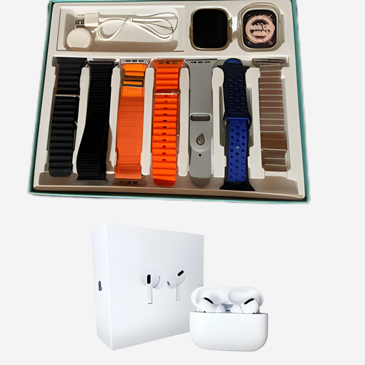 📦 7 in 1 Ultra Smart Watch + FREE Earbuds | Free Delivery 🚚